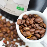 Café du Guatemala, gamme Coban Kekchi, BIO Grain de Sail zoom grain