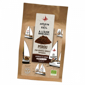 Café Pérou Edition limitée Grain de Sail x A l'Aise Breizh - 250 g moulu