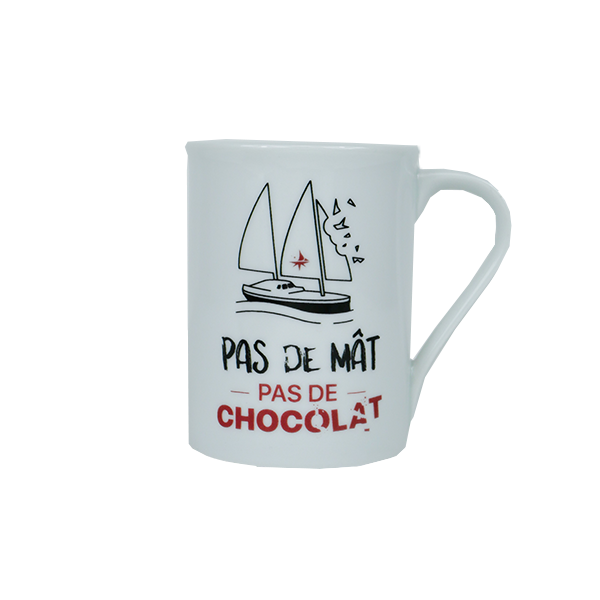 Mug Pas de mât Pas de chocolat