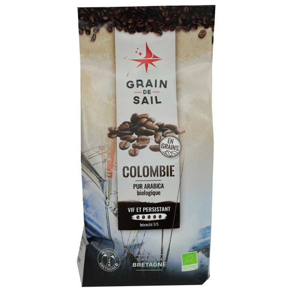 Café Colombie Excelso Grains - 500G - BIO