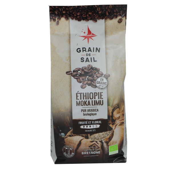 Café Ethiopie Moka Limu Grains - 500G - BIO