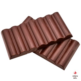 Tablette de chocolat Noir 75% de cacao - BIO - 2x150g - grain de sail