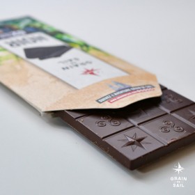 Tablette de chocolat noir 62% de cacao - BIO - Grain de Sail - ambiance