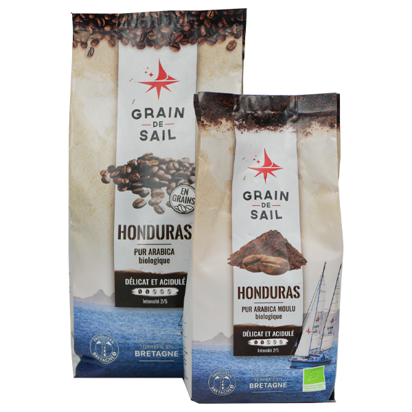Honduras coffee range GMS Grain de Sail