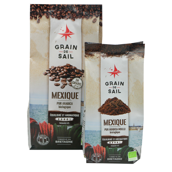 Grain de Sail Mexican coffee range GMS