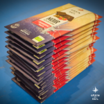 Tablette chocolat noir Framboise et Pralin - BIO - Grain de Sail