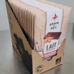 Peanut, Caramel and Fleur de Sel Milk - PAV 20 uvc