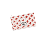 Pochette tissu - Grain de Sail x Tissages de l'Ouest - Rouge et beige
