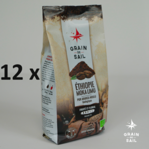 Ethiopian Ground Coffee - 250G - ORGANIC X12
