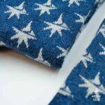 Chaussettes gris et bleu marine - Tissage de L'ouest et Grain de Sail - zoom