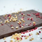 Tablette chocolat noir Framboise et Pralin - BIO - Grain de Sail