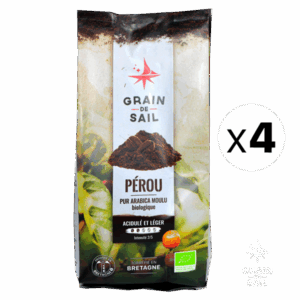 Pack Ground Peru - 250G X 4 - ORGANIC