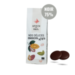 Sachet de Pistoles Noir 75% - 180G - Sans Fond