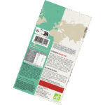 Tablette de chocolat au lait Pépites Rainbow - Paques - Arriere de la tablette