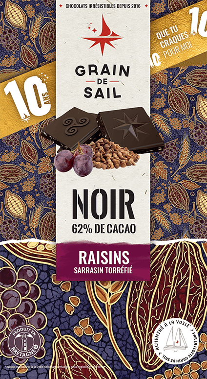Tablette Noir Raisins À Toi l'Artiste 10 ans