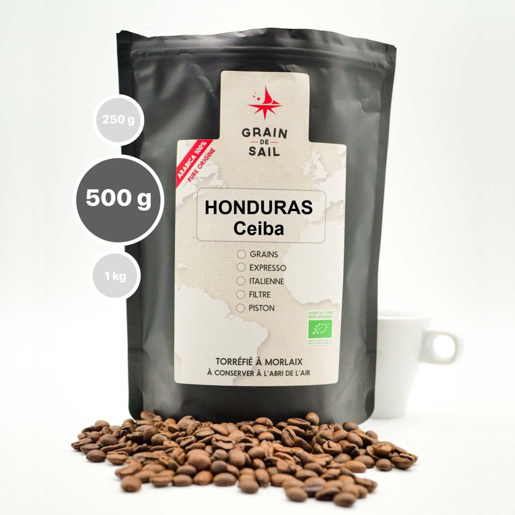 Sachet de café Honduras Ceiba 500G