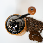 Moulin à café manuel Hario - Zoom trémie