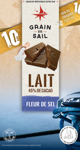 Lait et fleur de sel