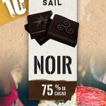 Tablette Noir 75% - Bandeau 10 ans