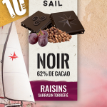 Tablette Noir Raisins Sarrasin - Bandeau 10 ans