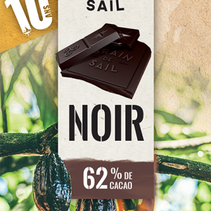 Tablette Noir 62% - Bandeau 10 ans