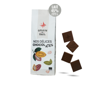 Sachet de Napolitains Lait Caramel - 180G - Sans fond