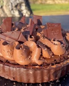 Capture d'écran Tarte au Chocolat Instagram Eliot Pastry