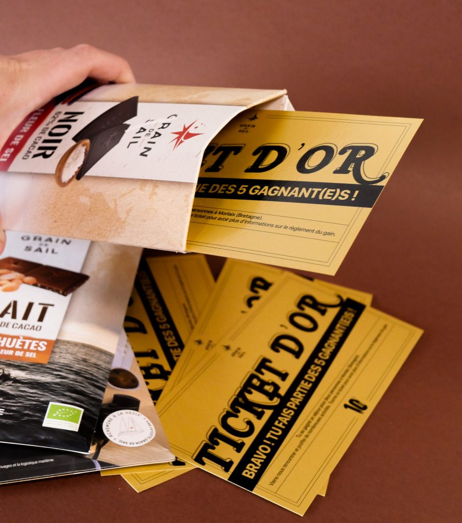 Ticket d'Or 2026 anniversaire 10 ans Grain de Sail