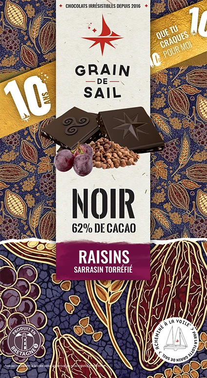 Tablette Noir Raisins À Toi l'Artiste 10 ans