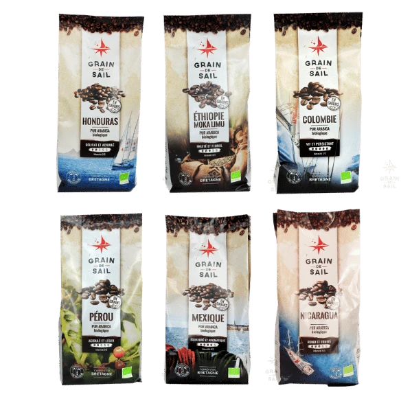 Pack x 6 Origines Grains _ Tour du Monde
